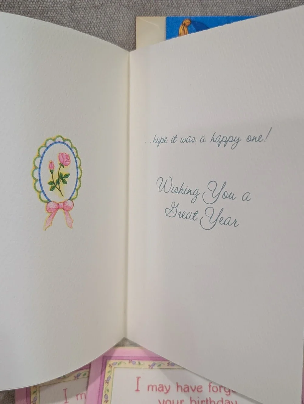 Vintage 1980s BUZZA birthday greeting cards bundle of 4 children's girl boy NEW
